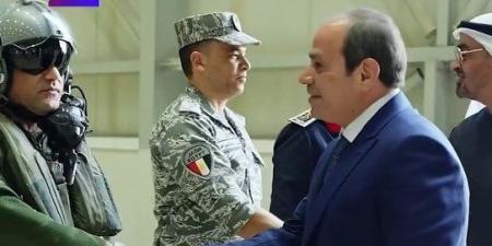 قوات مصرية بالإمارات تظهر خلال زيارة الرئيس السيسي للدولة الشقيقة - «فيديو» - جريدة هرم مصر
