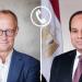 الرئيس السيسي يقدم التهنئة هاتفيا لـ المستشار الألماني بمناسبة الفوز في الانتخابات - هرم مصر