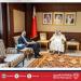 وزير الخارجية يستقبل سفير جمهورية قبرص لدى مملكة البحرين - هرم مصر