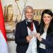 وزيرة التخطيط تُكرم لاعبة مصر بعد فوز منتخب السيدات بالميدالية البرونزية لأول بطولة أفريقية لـ «كرة القدم الأمريكية للعلم» - هرم مصر