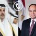 الرئيس السيسي يجري اتصالًا هاتفيًا بأمير دولة قطر - هرم مصر