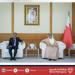 وزير الإعلام يستقبل سفير جمهورية باكستان الإسلامية لدى مملكة البحرين - هرم مصر