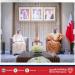 معالي وزير المالية والاقتصاد الوطني يستقبل سفير دولة الكويت لدى مملكة البحرين بمناسبة انتهاء فترة عمله كسفير لبلاده لدى المملكة - هرم مصر