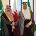 وزير الخارجية السعودي يبحث مع نظيريه القطري والبحريني العلاقات الثنائية والقضايا المشتركة - هرم مصر
