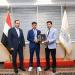 وزير الرياضة يلتقي بطل الكيك بوكس محمد راتب - هرم مصر