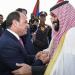 الرئيس السيسى يصل مطار نيوم بالسعودية والأمير محمد بن سلمان فى استقباله - هرم مصر