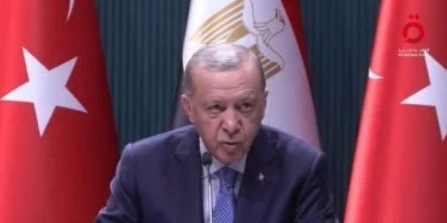 أردوغان: الفلسطينيون يمارسون حقهم المشروع فى مقاومة الاحتلال - هرم مصر