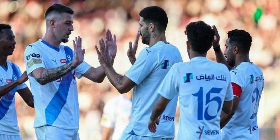 الهلال يتقدم بهدف نظيف على البكيرية في الشوط الأول - هرم مصر