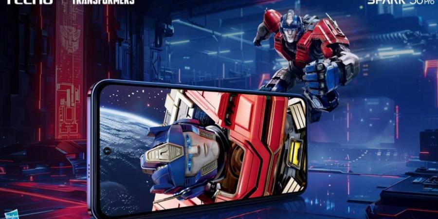 Tecno تكشف عن Spark 30 Pro مع إصدار Transformers - هرم مصر