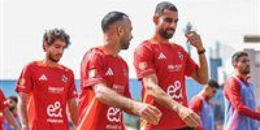 الأهلي يختتم استعداده قبل السفر إلى السعودية لمواجهة الزمالك فى السوبر - هرم مصر