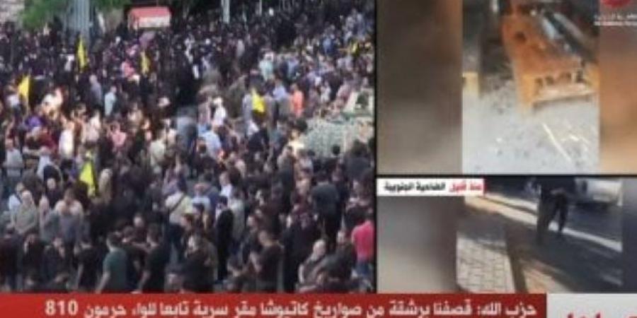 حزب الله: قصفنا برشقة من صواريخ كاتيوشا مقرا سريا فى موقع حبوشيت الإسرائيلى - هرم مصر