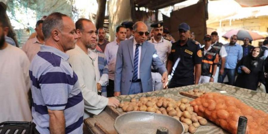 تطوير سوق الحبشي للباعة الجائلين..بالمنيا