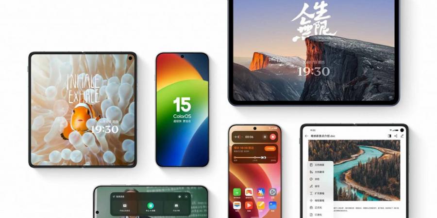 Oppo تعلن عن ColorOS 15 بلغة تصميم جديدة وتركيز خاص على تقنية الذكاء الإصطناعي