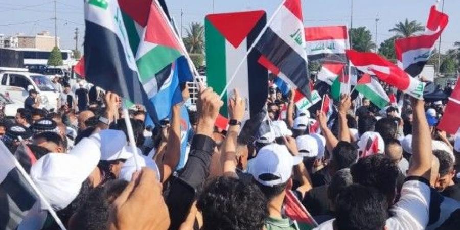 تظاهرات شعبية في كربلاء المقدسة دعماً للمرجعية العليا وللشعبين الفلسطيني واللبناني