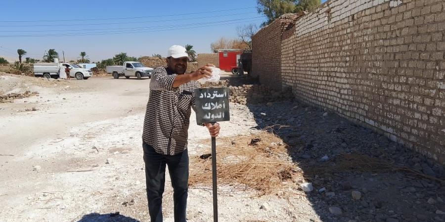 استرداد ٧٥ فدان زراعة ومبانى فى ٢٢ حالة إزالة بأرمنت