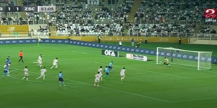 كأس السوبر المصري: رمضان صبحي يهدر ركلة جزاء لبيراميدز في الدقيقة 50