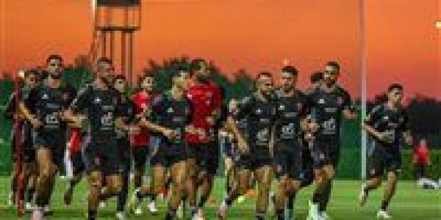 الأهلي راحة من التدريبات الجماعية اليوم قبل مواجهة الزمالك فى نهائي السوبر المصري