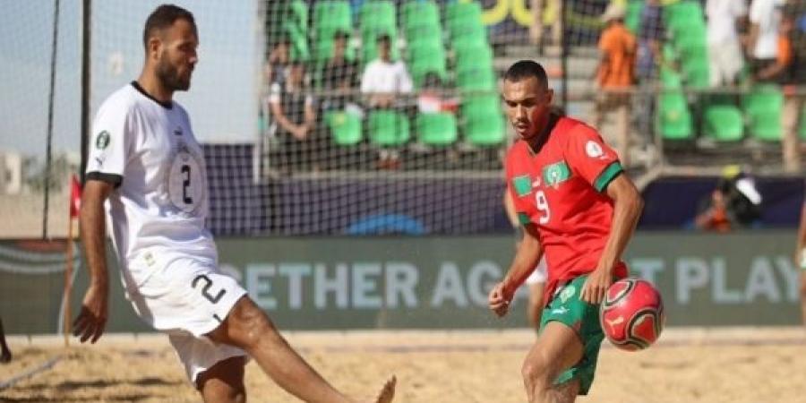 كأس امم افريقيا للكرة الشاطئية : مصر تنافس على المركز الثالث امام المغرب