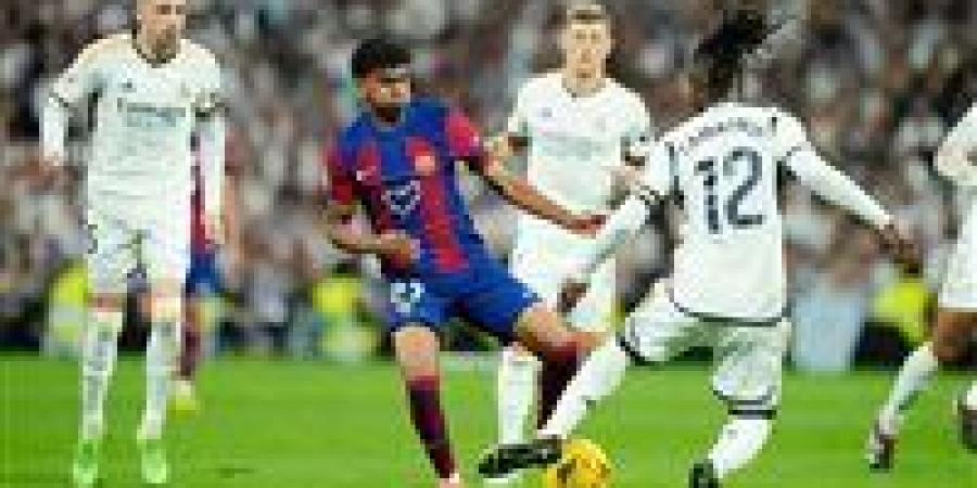 كلاسيكو الأرض.. موعد مباراة ريال مدريد وبرشلونة في الدوري الإسباني والقناة الناقلة والتشكيل المتوقع