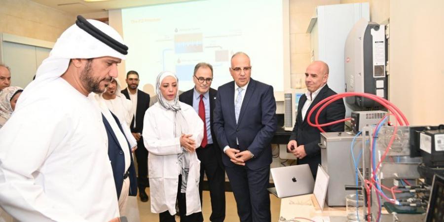 وزير الرى وفد إماراتي رفيع المستوى يزور الجامعة الأمريكية بالقاهرة