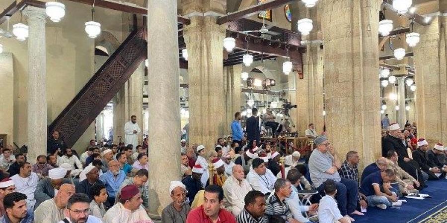 خطيب الجامع الأزهر: الدين الإسلامي تأسست دعوته على حسن الخلق - هرم مصر