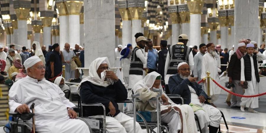 خدمات استثنائية وشاملة للعناية بذوي الإعاقة في المسجد النبوي - هرم مصر