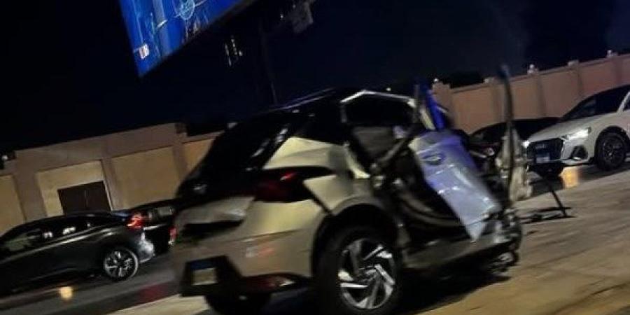 مصرع شاب وطفل في حادث على طريق السويس - هرم مصر