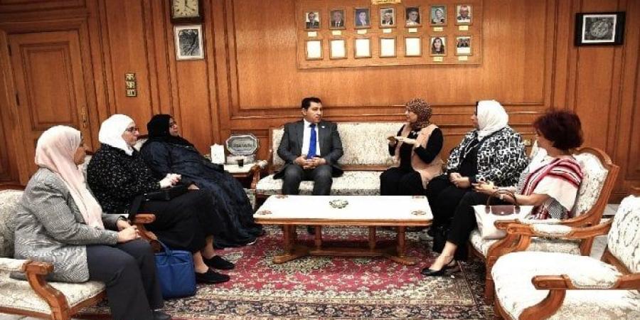 جامعة حلوان تستقبل وفد البورد العربي للتمريض لدعم تطوير المهنة إقليميًا - هرم مصر
