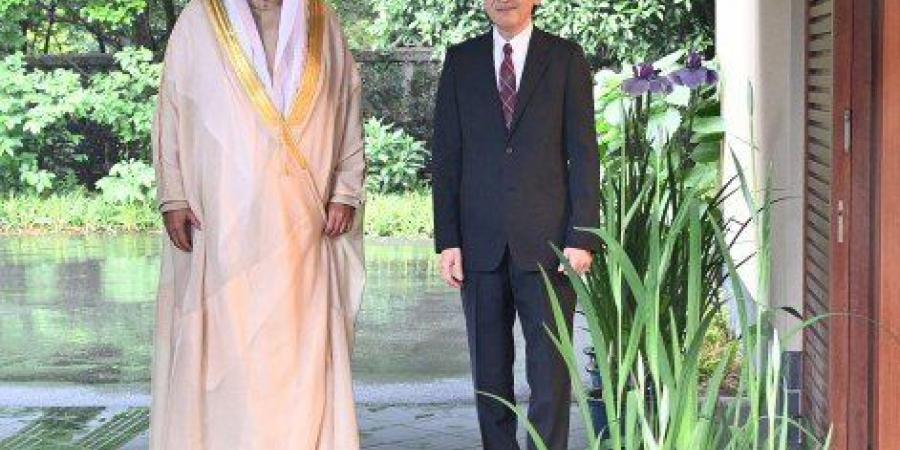 ولي العهد الكويتي يلتقي الأمير فوميهيتو ولي عهد اليابان - هرم مصر