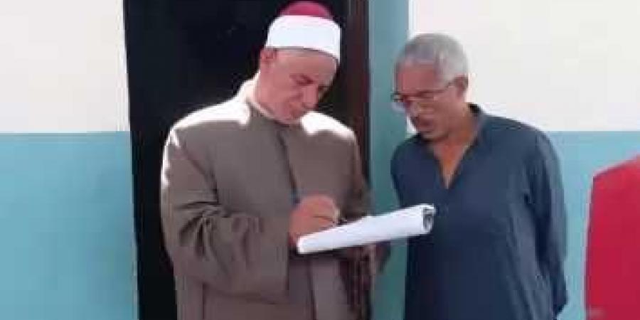 وكيل وزارة الأوقاف بالفيوم يتفقد مساجد بندر أول وثان - هرم مصر