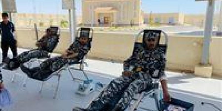 حملة للتبرع بالدم بمديرية أمن البحر الأحمر - هرم مصر