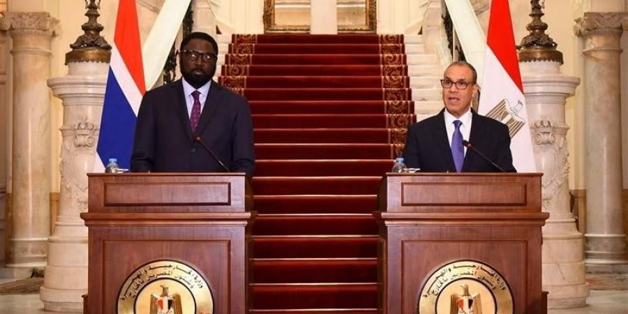 وزير الخارجية والهجرة يجرى مشاورات سياسية مع وزير الخارجية جامبيا - هرم مصر
