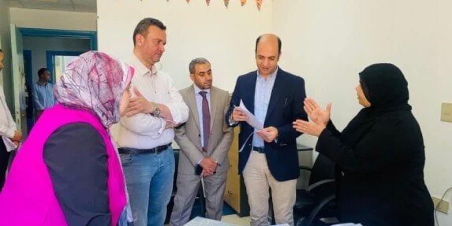 مدير عام فرع هيئة الرعاية الصحية ببورسعيد يتابع سير امتحانات شعبة التمريض - هرم مصر