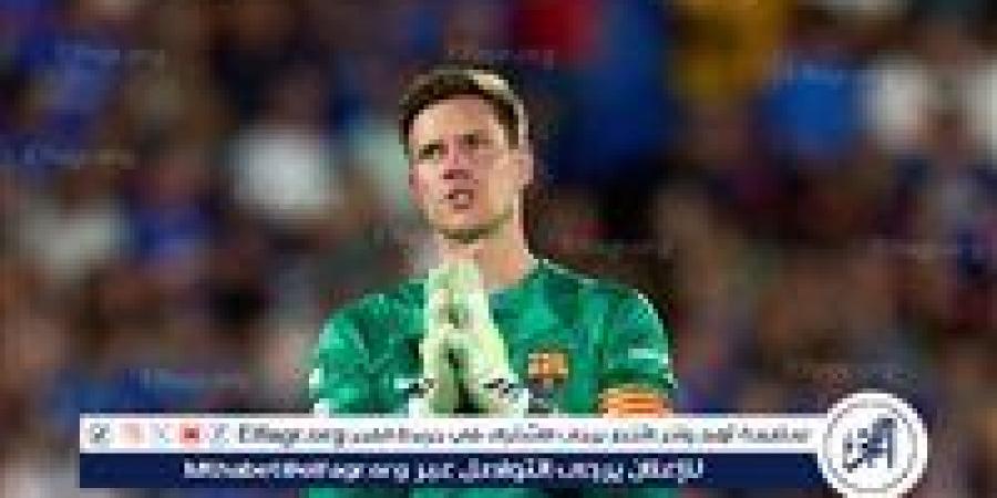 توتر في برشلونة بسبب تير شتيغن.. والإدارة تتحرك لاستقدام حارس جديد - هرم مصر