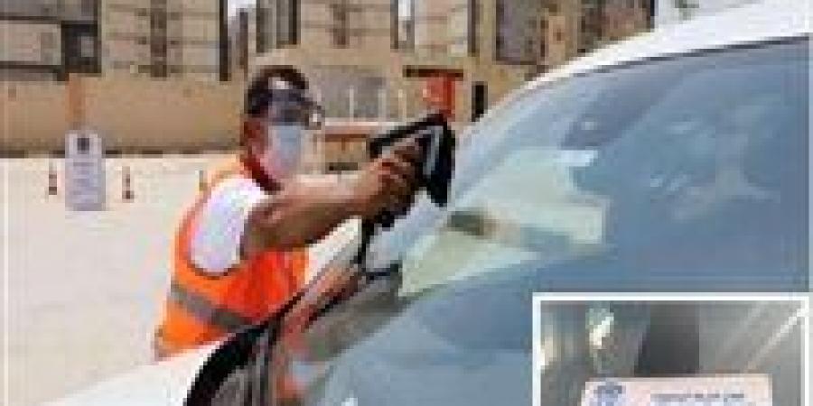 سحب 700 رخصة لعدم تركيب الملصق الإلكتروني خلال 24 ساعة - هرم مصر