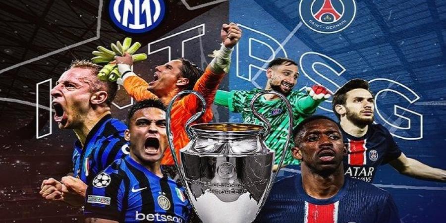 مشاهدة مباراة إنتر ميلان وباريس سان جيرمان بث مباشر في نهائي دوري أبطال أوروبا اليوم - هرم مصر