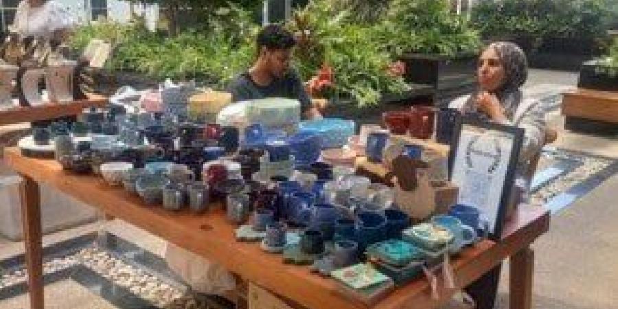 «التضامن الاجتماعي» تنظم معرض «ديارنا للحرف اليدوية والتراثية» ببنك الإمارات دبي - هرم مصر
