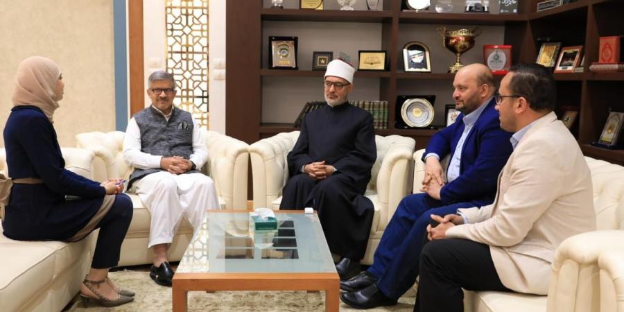 المفتي يستقبل سفير باكستان الجديد لتعزيز سبل التعاون  - هرم مصر