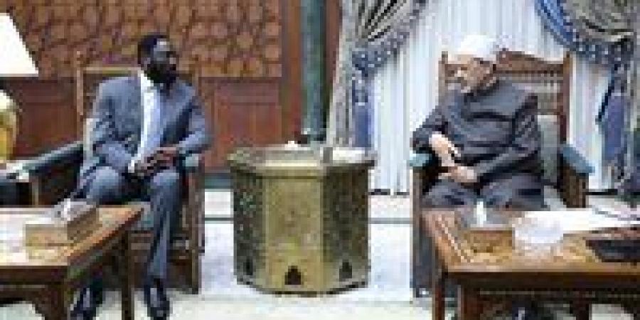 شيخ الأزهر يستقبل وزير خارجية جامبيا بمقر المشيخة - هرم مصر