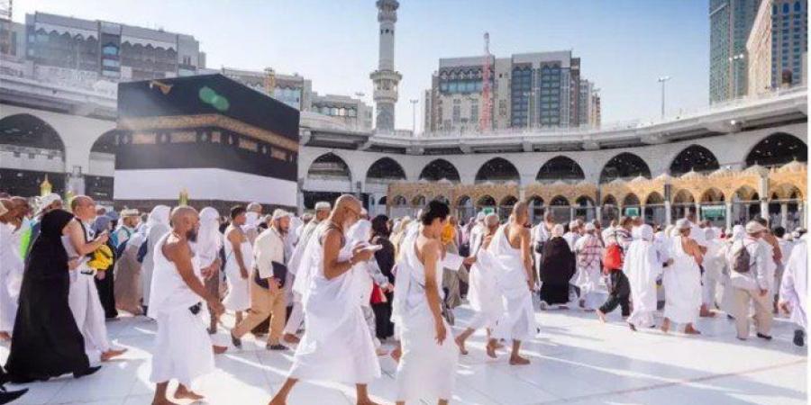 توافد الحجاج على المسجد الحرام لأداء طواف القدوم - هرم مصر