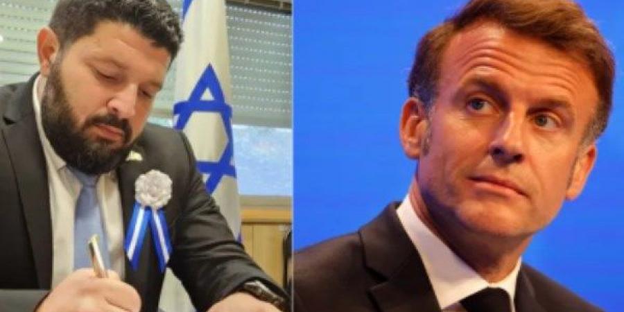 عضو بالكنيست الإسرائيلي يحذر ماكرون من تلقي صفعة جديدة لدعمه فلسطين - هرم مصر