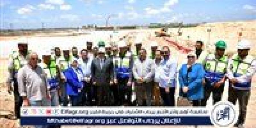 محافظ الدقهلية يتفقد الانشاءات الجارية بمصنع تدوير المخالفات البلدية الصلبة وآخر للمخالفات الزراعيه بقلابشو - هرم مصر