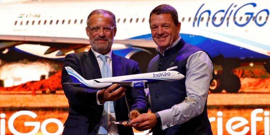«إنديغو» الهندية تطلب 30 طائرة ايرباص «ايه350-900» - هرم مصر