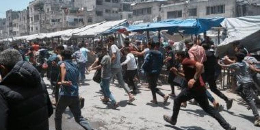 الإعلام الحكومى بغزة: ارتفاع عدد الشهداء مراكز توزيع المساعدات إلى 102 - هرم مصر