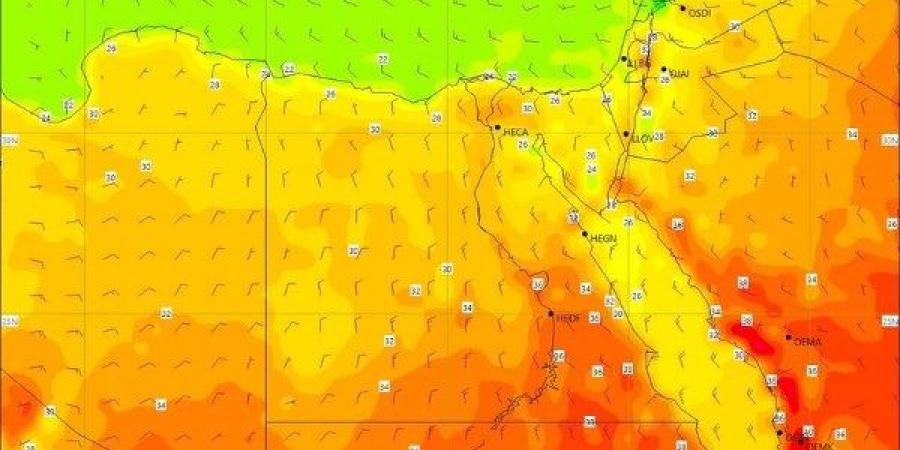 الأرصاد تحذر: 3 ظواهر جوية تؤثر على طقس اليوم الثلاثاء - هرم مصر