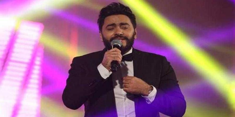 تامر حسني يطمئن جمهوره على حالته الصحية - هرم مصر