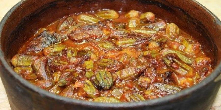 وصفة مميزة.. طريقة تحضير البامية باللحمة - هرم مصر