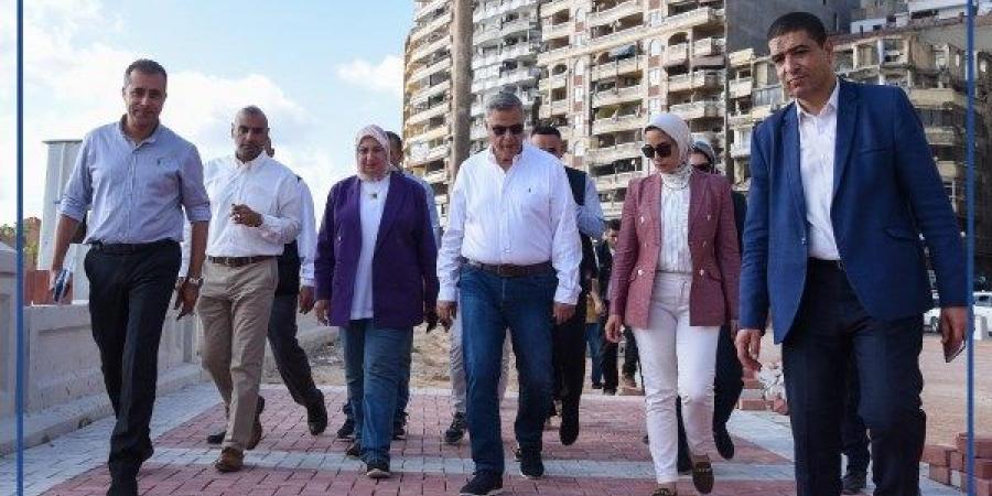 محافظ الإسكندرية يوجه برفع كفاءة شبكة الطرق والمرافق العامة - هرم مصر