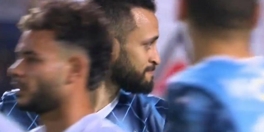 مروان حمدي يُهدر فرصة تسجيل الهدف الثاني أمام مرمى الزمالك #الزمالك_بيراميدز   #نهائي_كأس_مصر - هرم مصر