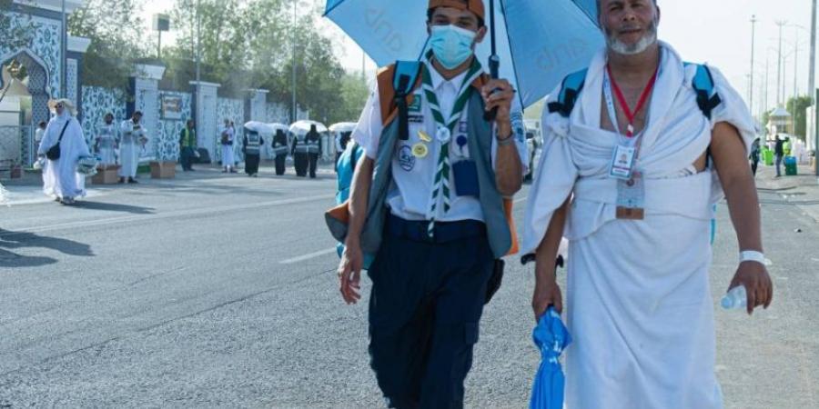 من عرفات .. فِتية الكشافة رمز العطاء - هرم مصر